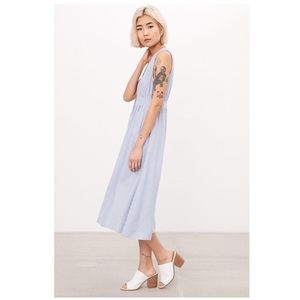 Kimchi Blue Striped Midi Dress